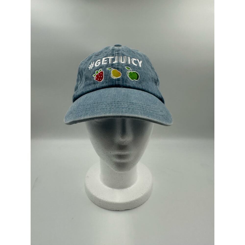#GetJuicy Absolut Juice Baseball Cap Hat - Adjustable - 100% Cotton - Upcycled